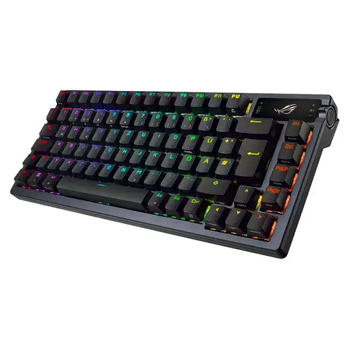 ASUS ROG Azoth teclado Juego USB + RF Wireless + Bluetooth QWERTY Negro