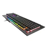 GENESIS Rhod 500 RGB teclado Juego USB QWERTY Español Negro, Gris