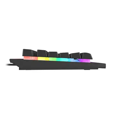 GENESIS Rhod 500 RGB teclado Juego USB QWERTY Español Negro, Gris