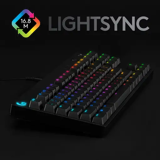 Logitech G 920-009392 teclado Juego USB QWERTY Internacional de EE.UU. Negro