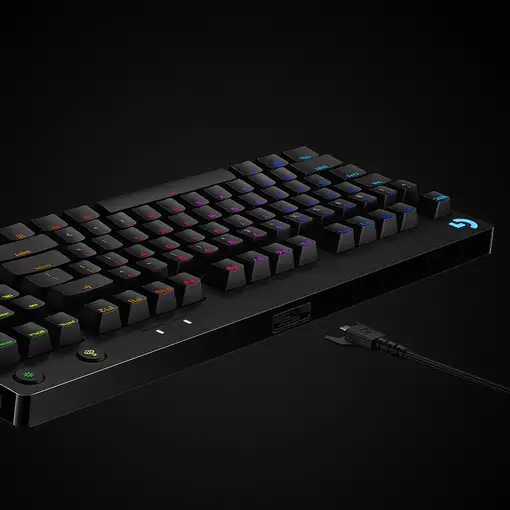 Logitech G 920-009392 teclado Juego USB QWERTY Internacional de EE.UU. Negro