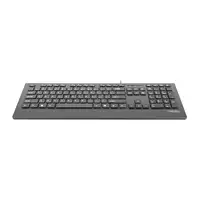 NATEC Barracuda teclado Universal USB QWERTY Español Negro