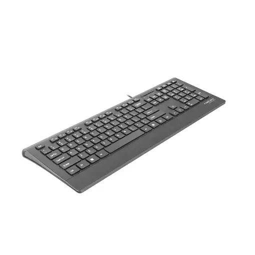 NATEC Barracuda teclado Universal USB QWERTY Español Negro