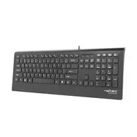 NATEC Barracuda teclado Universal USB QWERTY Español Negro NATEC Barracuda teclado Universal USB QWERTY Español Negro
