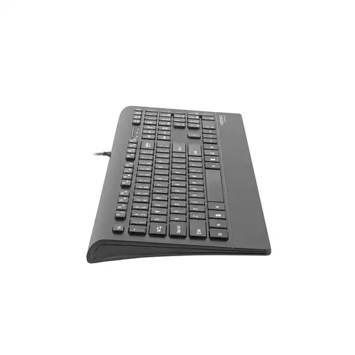 NATEC Barracuda teclado Universal USB QWERTY Español Negro