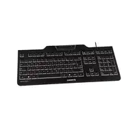 CHERRY KC 1000 SC teclado Oficina USB QWERTZ Alemán Negro
