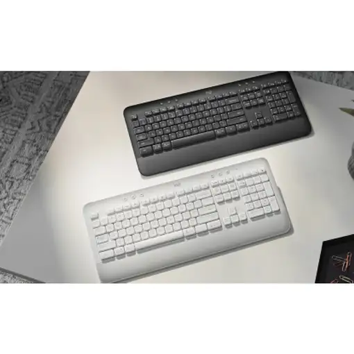 Logitech 920-010917 teclado Oficina RF Wireless + Bluetooth QWERTY Español Grafito