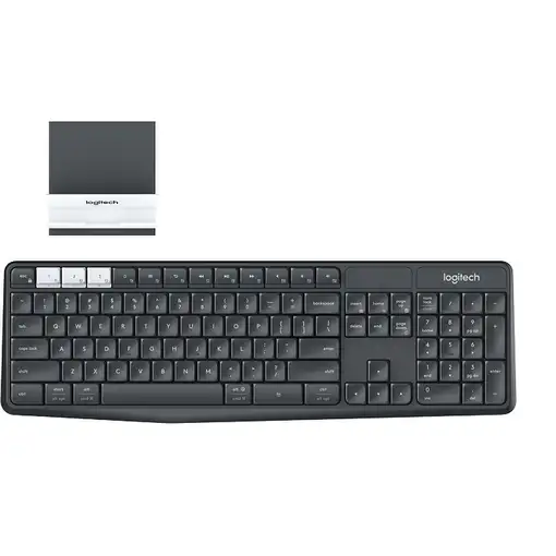 Logitech K375s Multi-Device Wireless Keyboard and Stand Combo teclado Universal RF