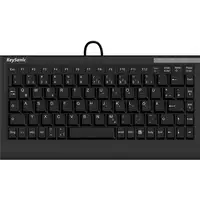 KeySonic ACK-595C+ teclado Oficina USB QWERTZ Alemán Negro