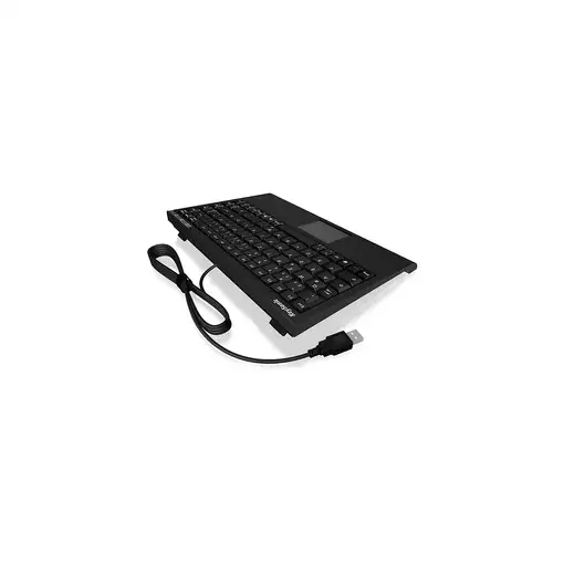 KeySonic ACK-595C+ teclado Oficina USB QWERTZ Alemán Negro