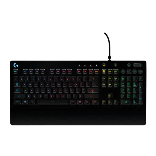 Logitech G 920-008087 teclado Juego USB QWERTZ Alemán Negro