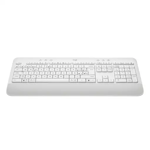 Logitech 920-010971 teclado Oficina Bluetooth QWERTY Español Blanco