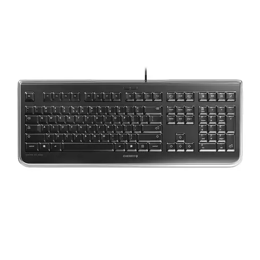 CHERRY KC 1068 teclado Oficina USB QWERTY Inglés de EE. UU. Negro