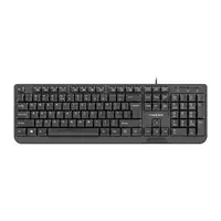 NATEC Trout teclado Oficina USB QWERTY Español Negro