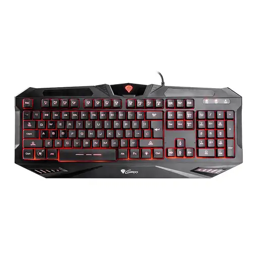 GENESIS RX39 teclado Juego USB Negro