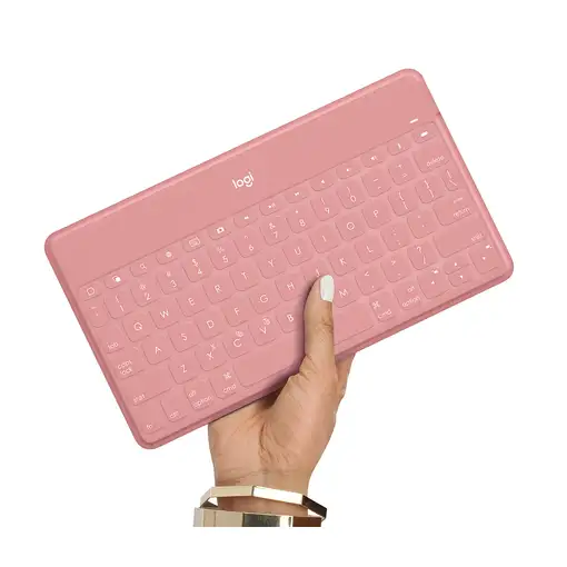 Logitech 920-010043 teclado para móvil Español Bluetooth Rosa