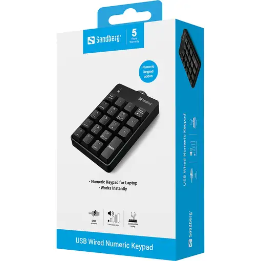 Sandberg USB Wired Numeric Keypad