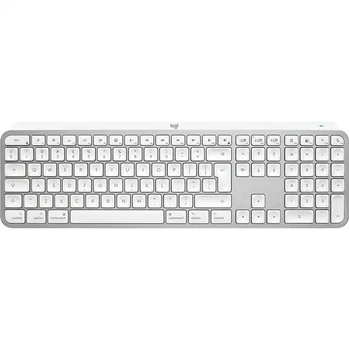 Logitech MX Keys S for Mac teclado Oficina RF Wireless + Bluetooth QWERTY Internac