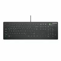 CHERRY AK-C8112 teclado Médico USB QWERTZ Alemán Negro