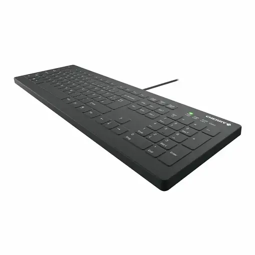 CHERRY AK-C8112 teclado Médico USB QWERTZ Alemán Negro