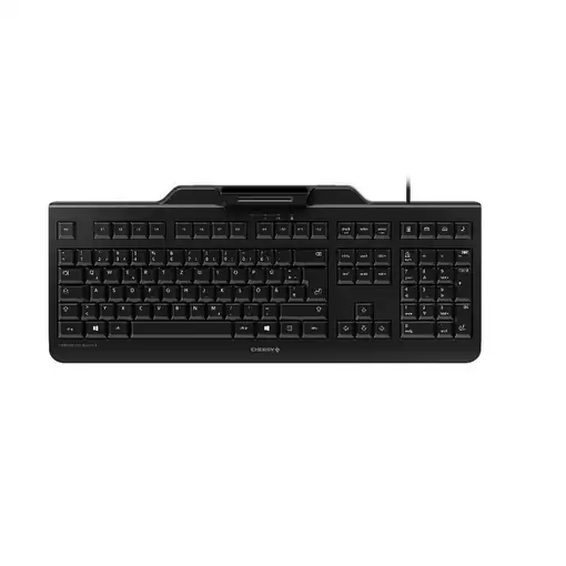CHERRY JK-A0400BE-2 teclado Oficina USB Belga Negro