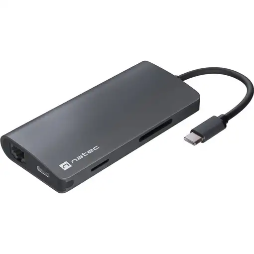 NATEC NMP-2162 base para portátil y replicador de puertos Alámbrico USB 3.2 Gen 1