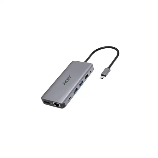Acer 12-in-1 Type-C Dongle Alámbrico USB 3.2 Gen 1 (3.1 Gen 1) Type-C Plata