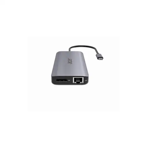 Acer 12-in-1 Type-C Dongle Alámbrico USB 3.2 Gen 1 (3.1 Gen 1) Type-C Plata