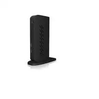 ICY BOX IB-DK2252AC Alámbrico USB 3.2 Gen 1 (3.1 Gen 1) Type-C Negro