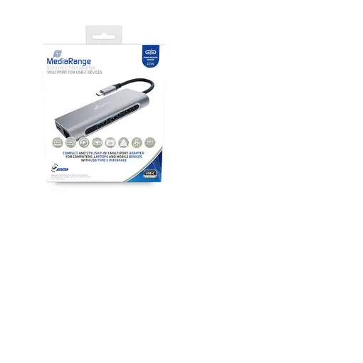 MediaRange MRCS510 base para portátil y replicador de puertos USB 3.2 Gen 1 (3.1 G