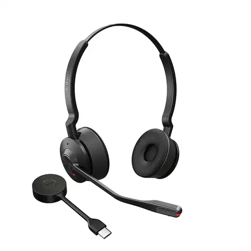 Jabra ENGAGE 55 UC STEREO Auriculares Inalámbrico Diadema Oficina/Centro de llamad