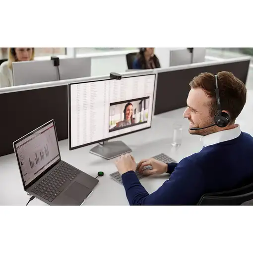 Jabra ENGAGE 55 UC STEREO Auriculares Inalámbrico Diadema Oficina/Centro de llamad