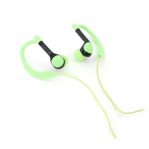 Platinet PM1072 Auriculares Alámbrico gancho de oreja Deportes Verde