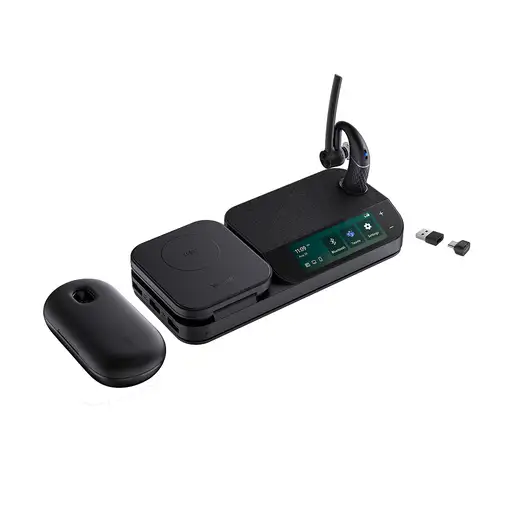 Yealink BH71 Workstation Pro USB-C/A Auriculares Inalámbrico gancho de oreja Ofici