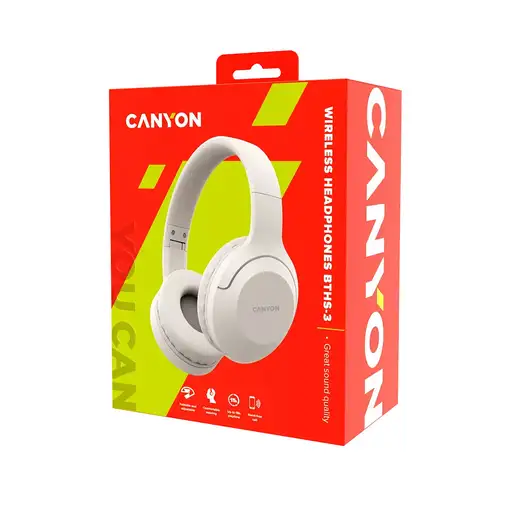 Canyon Auricular Bluetooth BTHS-3 Beige