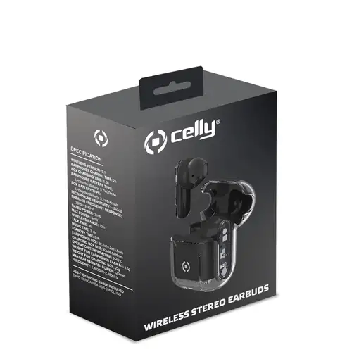 Celly SHEER Auriculares True Wireless Stereo (TWS) Dentro de oído Llamadas/Música