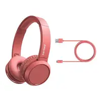 Philips 4000 series TAH4205RD/00 auricular y casco Auriculares Inalámbrico Diadema
