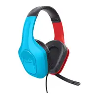 Trust GXT 416S Zirox Auriculares Alámbrico Diadema Juego Negro, Cian, Rojo