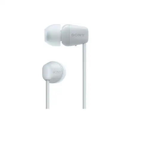 Sony WI-C100 Auriculares Inalámbrico Dentro de oído Llamadas/Música Bluetooth Blan