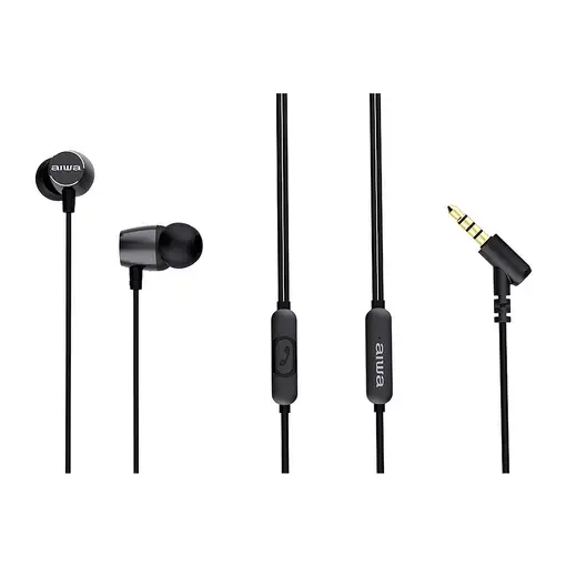Aiwa ESTM-30SL auricular y casco Auriculares Alámbrico Dentro de oído Llamadas/Mús