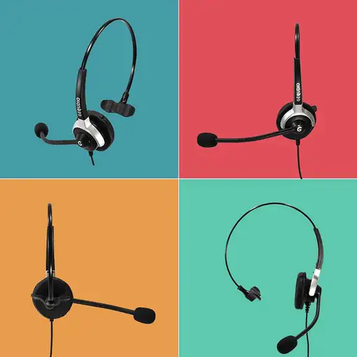 GEQUDIO WA9007 auricular y casco Auriculares Alámbrico Diadema Oficina/Centro de l