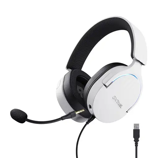 Trust GXT 490 FAYZO Auriculares Alámbrico Diadema Motocicleta USB tipo A Negro, Bl