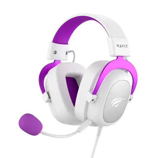 Havit 6950676214154 auricular y casco Auriculares Alámbrico Diadema Juego Púrpura,
