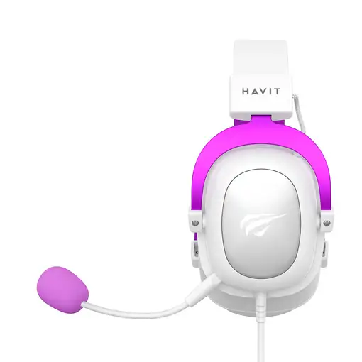 Havit 6950676214154 auricular y casco Auriculares Alámbrico Diadema Juego Púrpura,