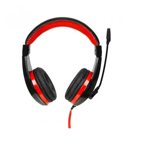 iBox SHPI1528MV auricular y casco Auriculares Alámbrico Diadema Juego Negro, Rojo