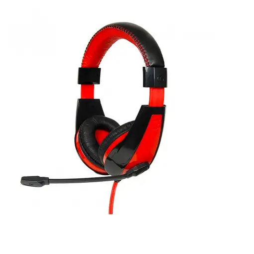 iBox SHPI1528MV auricular y casco Auriculares Alámbrico Diadema Juego Negro, Rojo