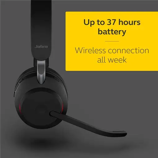 Jabra Evolve2 65 Auriculares Inalámbrico Diadema Oficina/Centro de llamadas USB ti