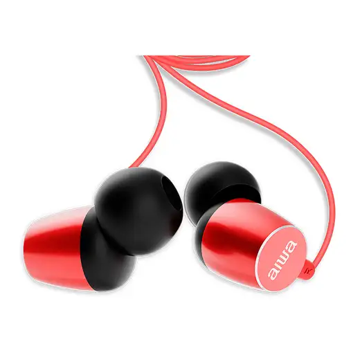 Aiwa ESTM-30RD auricular y casco Auriculares Alámbrico Dentro de oído Llamadas/Mús