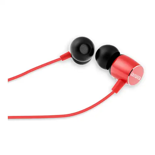 Aiwa ESTM-30RD auricular y casco Auriculares Alámbrico Dentro de oído Llamadas/Mús
