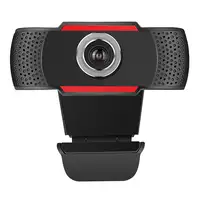 Platinet PCWC480 cámara web 640 x 480 Pixeles USB 2.0 Negro, Rojo